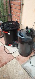 filtro acquario fx6 e tetra ex1500