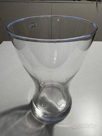 VASO IN VETRO TRASPARENTE
