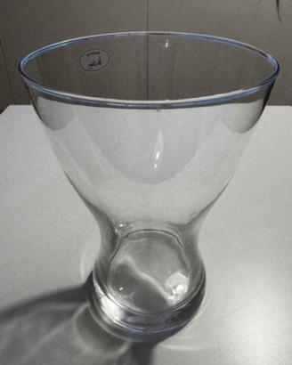 VASO IN VETRO TRASPARENTE