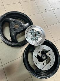 Cerchi 12” e 13” pollici e steli forcella