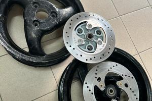 Cerchi 12” e 13” pollici e steli forcella