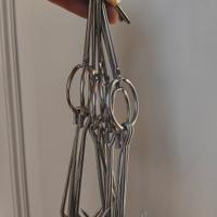 ganci da macellaio acciaio inox a tre o due punte