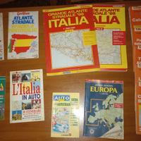 ATLANTE STRADALE ITALIA EUROPA FRANCIA SPAGNA ECC