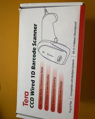 Lettore Codici a Barre Tera CCD 1D Cablato USB - C
