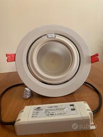 Lampada LED da incasso orientabile Threeline 40W