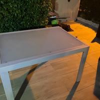 Tavolo vetro allungambile