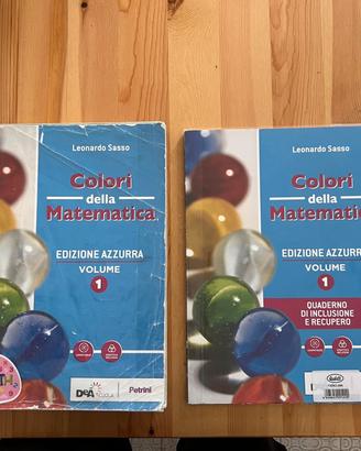 colori della matematica 1 ed. azzurra