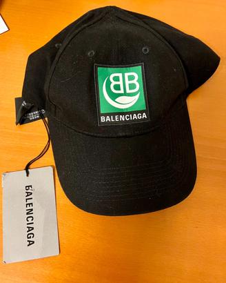 Cappellino nero Balenciaga Originale