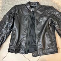 Giacca Moto Pelle OJ Ace Man Nero Taglia S
