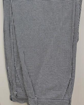PANTALONI CUOCO QUADRETTI COT.100%
