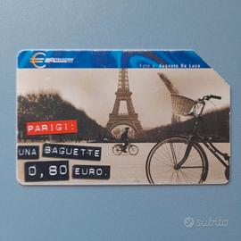 scheda telefonica-Il giro delle capitali dell'euro