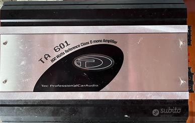 Amplificatore TEC TA-601 800 WATT car audio