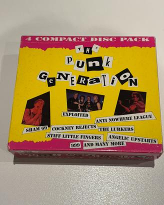 Cofanetto 4 cd The Punk Generation