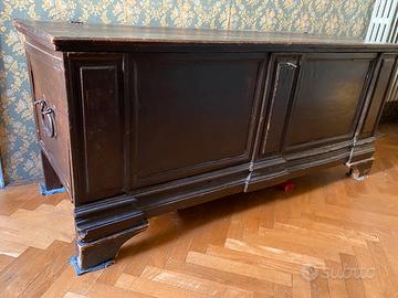 Cassapanca antica inizio 800