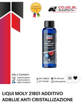 Additivo anticristallizzazione per AdBlue 