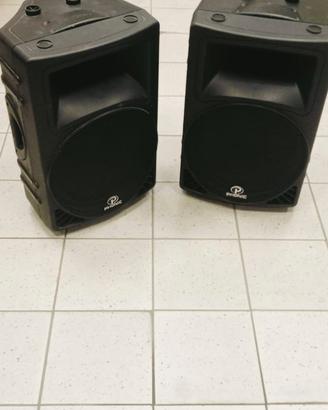 Coppia casse amplificate