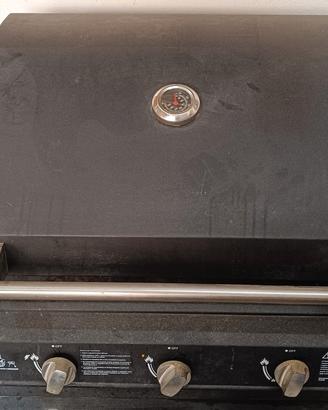 barbecue a gas