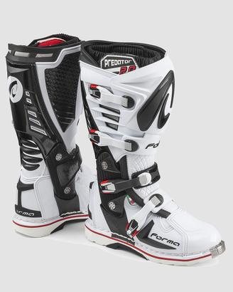 Stivali Forma Predator 2.0 nero bianco