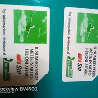 Schede da collezione Alitalia introvabili