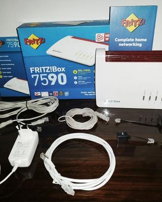 Fritz!Box 7590 completo di tutto