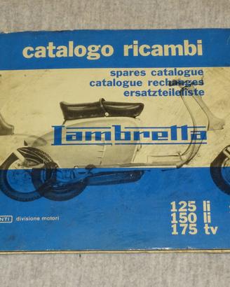 Catalogo ricambi lambretta 125-150-175 li