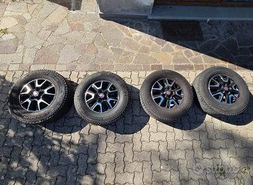 CERCHI IN LEGA FIAT DUCATO CON GOMME - 225/75 R 16