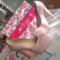 decolté tacchi altri con plateau 