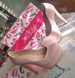 decolté tacchi altri con plateau 