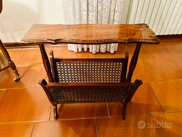 Mobile/libreria fatto a mano in noce