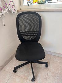 Sedia ufficio con ruote
