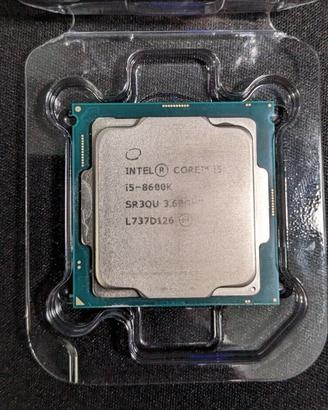 Intel Core i5-8600K + Dissipatore ThermalTake