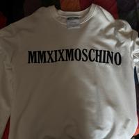 Felpa girocollo moschino
