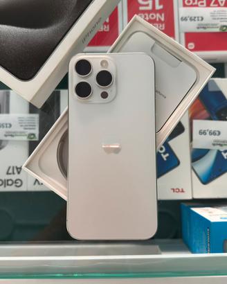 IPhone 15 Pro Max 256Gb Titanio Bianco