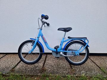 Bicicletta bimbo PUKY Z6 Ocean azzurra ruote 16"