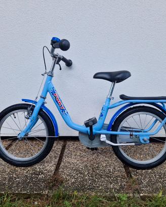 Bicicletta bimbo PUKY Z6 Ocean azzurra ruote 16"