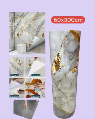 Carta da parati Autoadesiva rotolo 60x300cm