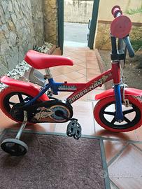 bici spider man 