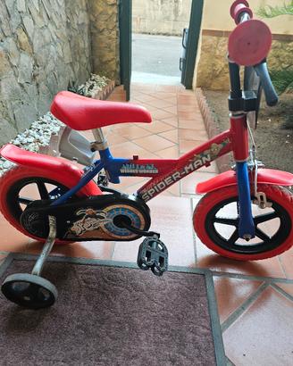 bici spider man 