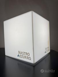Lampada cubo Nastro Azzuro