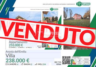 PORZIONE DI VILLA BIFAMILIARE CON GIARDINO