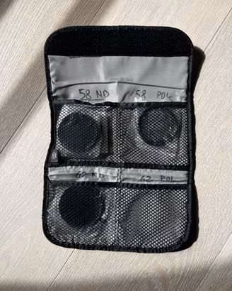 Kit filtri fotografici 58mm UV ND Polarizzatore