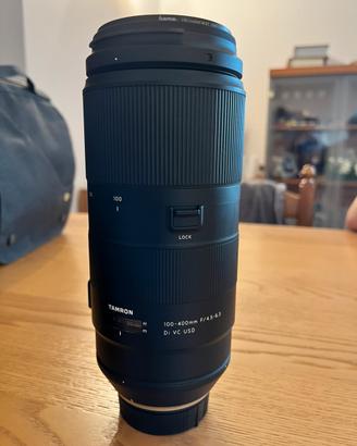 Tamron 100/400 f4,5-6,3 Di-vc-usd  per nikon