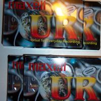 4 Cassette Audio Maxell C60 nuove