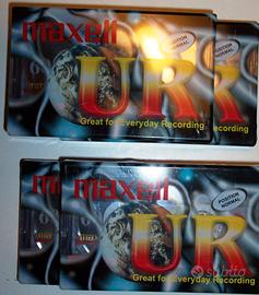 4 Cassette Audio Maxell C60 nuove