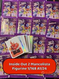 Inside Out 2 Mancolista Figurine Adesive 1/168 A1/