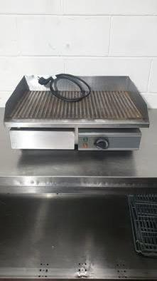 FRY TOP ELETTRICO MODELLO 9958 PIASTRA CROMATA RIG