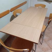 Calligaris tavolo da cucina con sedie