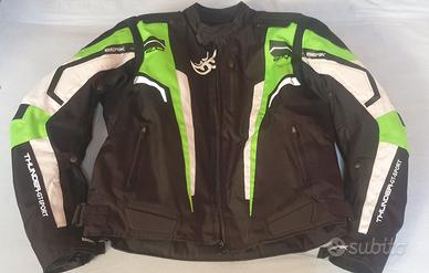 GIACCA DA MOTO BERIK (verde Kawasaki) Tg. 58
