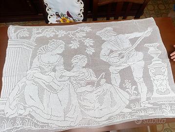 quadro uncinetto arazzo