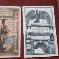 cartoline affrancate militarie